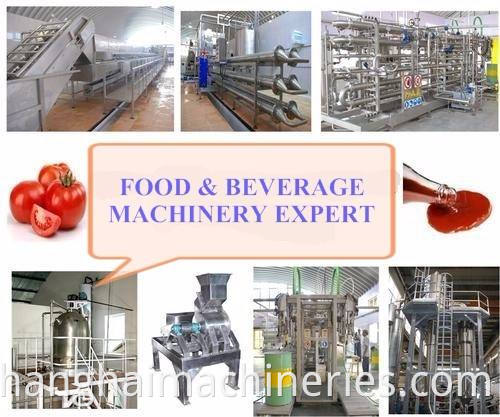 100% pure NFC beverage juice concentrate processing line